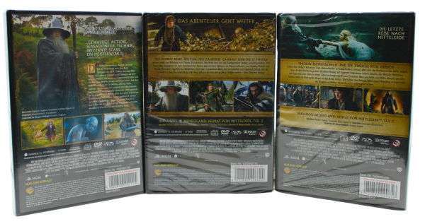 Der Hobbit-Trilogie,Rückseite